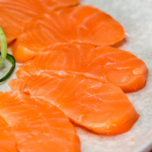 Sushi Sashimi salmón (9 cortes) - Umbral PV