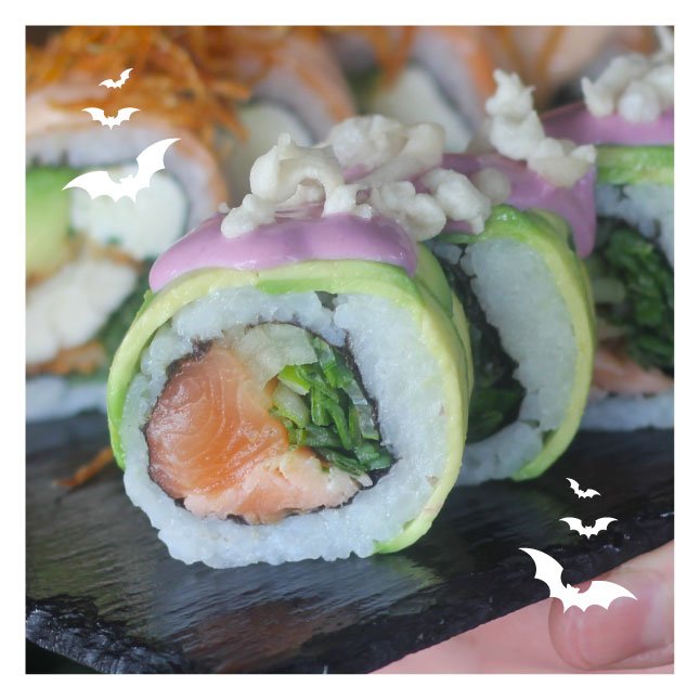 ¡Volvió el «Scarysushi roll» por tiempo limitado!